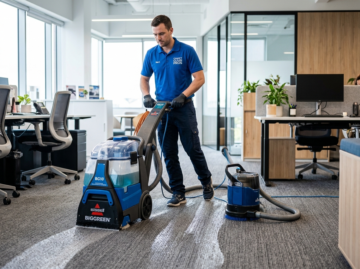 Industrial Carpet Deep Cleaning